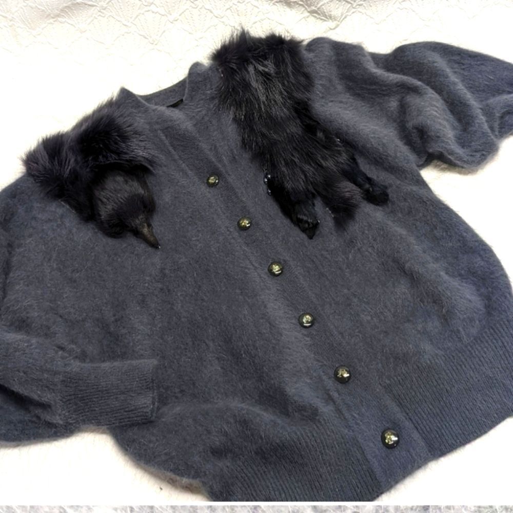 DB MORENO | Angora Mink Vintage Sweater